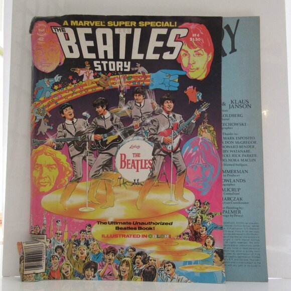 The Beatles Story / Marvel Comics Super Special #4, Vintage 78 - Picture 2 of 12